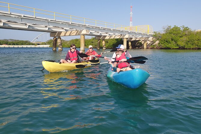 Kayak Tour at Mangel Halto and Spanish Lagoon - Stop 2: Kayak and Snorkel in Spanish Lagoon (20 Minutes)