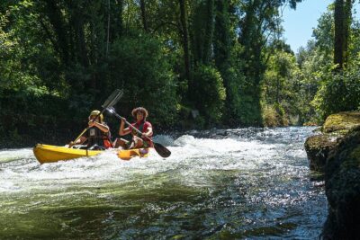 KAYAK TOUR: Descend the Beautiful Lima River - Guides at Centro Aventura: clear instruction, calm handling