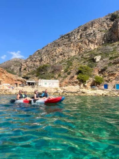 Kayak tour from Moraira - Kayaking from Moraira Yacht Club: the easy, scenic start