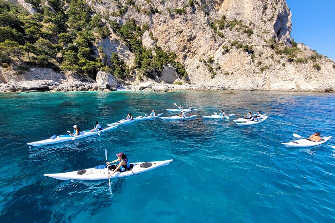 Kayak tour in Capri between caves and beaches. Photos included. - Via Krupp From Sea Level: Views You Can’t Get From the Road