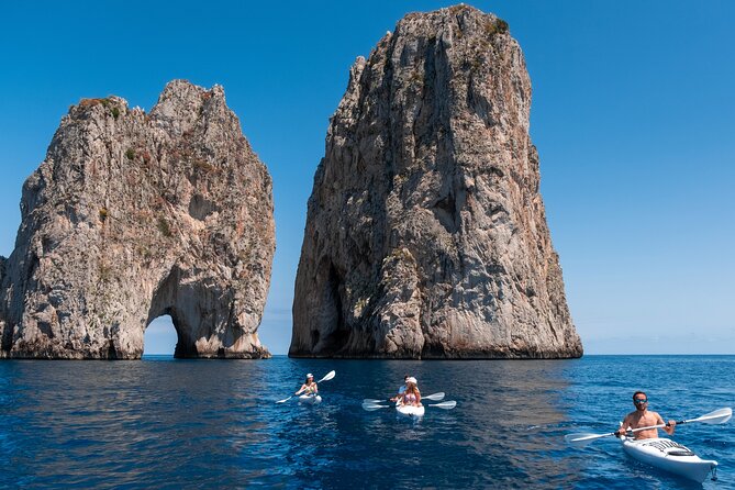 Kayak tour in Capri between caves and beaches. Photos included. - Grotta dell’Acqua and the Green Grotto Light Show