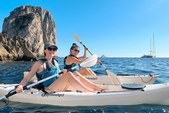 Kayak tour in Capri between caves and beaches. Photos included. - Kayaking Basics First, Then Out to Scoglio delle Sirene
