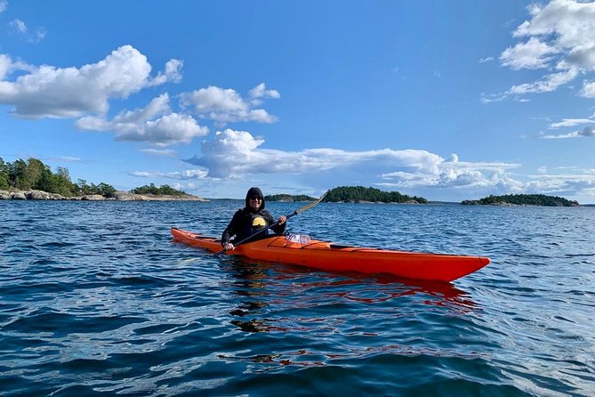 Kayak Tour in the Stockholm Archipelago with Lunch Meal - Optional Baltic Sea swim, plus how to stay dry