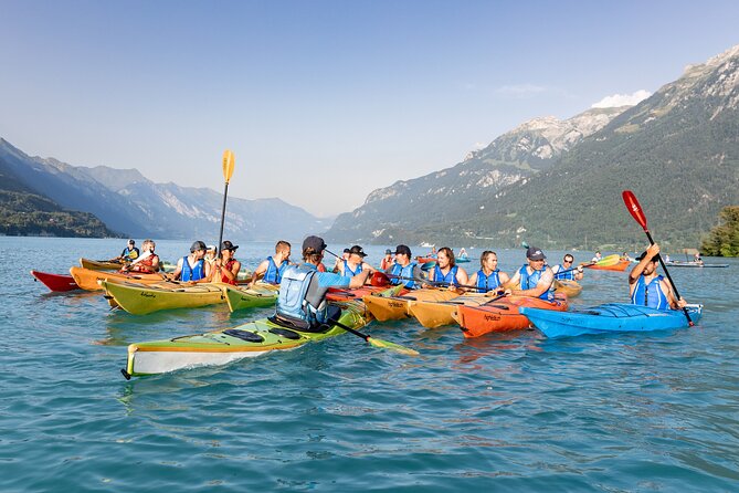 Kayak Tour of the Turquoise Lake Brienz - Entering Lake Brienz From Bönigen: What the Start Feels Like