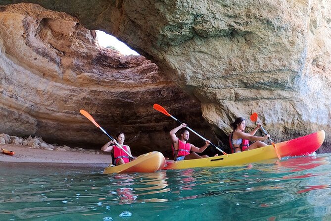 Kayak Tour to Benagil Cave & Marinha Beach - From Portimão - Portimão meeting point: quick logistics so you don’t waste daylight