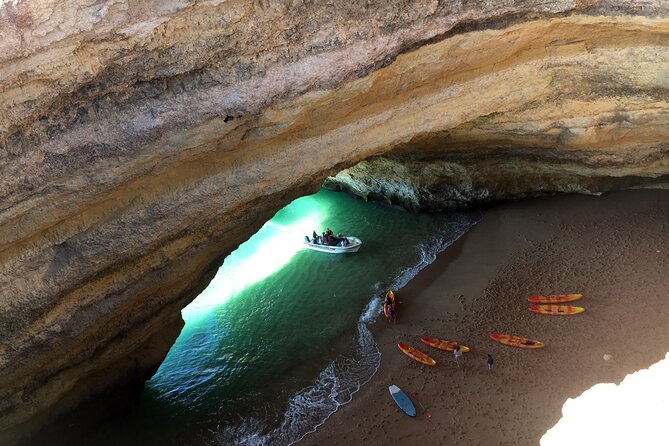 Kayak Tour to Benagil Cave & Marinha Beach - From Portimão - Algar de Benagil: what to expect when you paddle near the cave
