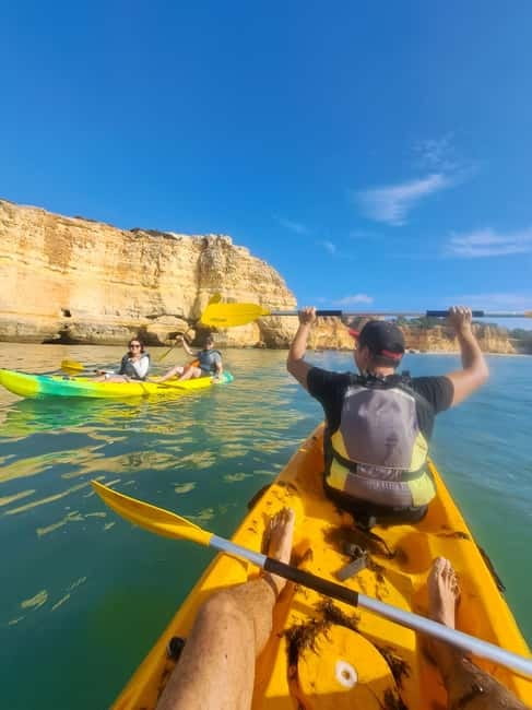 Kayak Tour Unexplored Caves + Benagil Cave - Caves and conditions: what to do when the sea has opinions