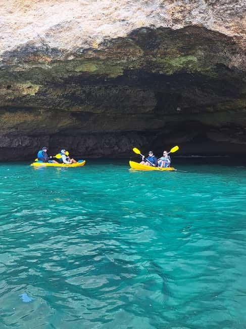 Kayak Tour Unexplored Caves + Benagil Cave - Location pairing: Benagil + Marinha + Seven Hanging Valleys