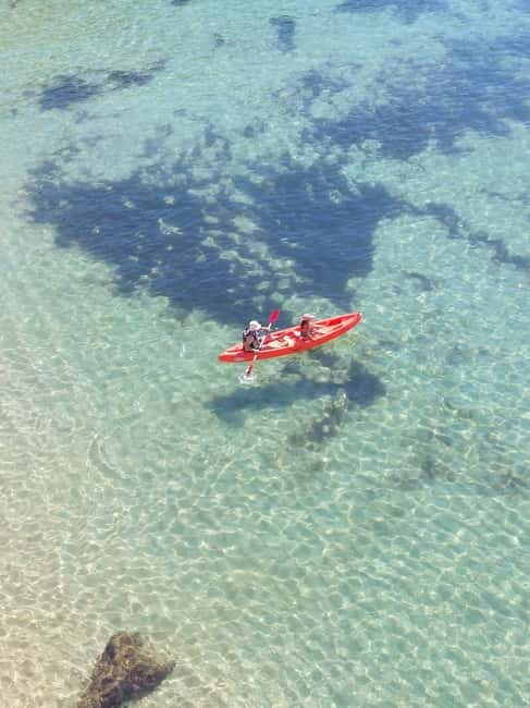 Kayak Tour Unexplored Caves + Benagil Cave - Starting at a private beach: why the farm parking changes everything