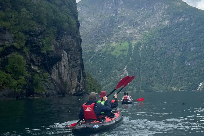 Kayak Tour with Waterfall Views in Geiranger - Guides and group vibe: Emmy and David’s hands-on approach