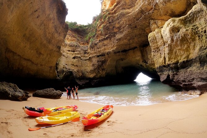 Kayak Tours to Benagil & Marine caves - From Benagil Beach - Gear Check: Kayak, Paddle, Life Jacket, Drybag