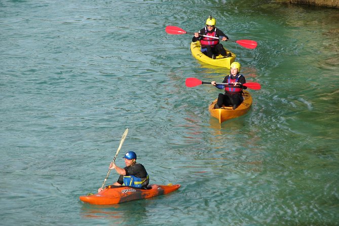 Kayak Trip On Soca River - On the Water for 1.5 Hours of Easier Rapids