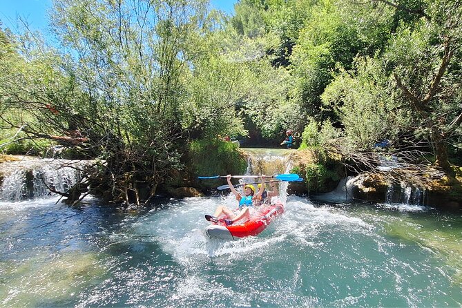 Kayaking Adventure on Mreznica River close to Plitvice Lakes - The Short Swim Break: When You Cool Off Without Losing the Adventure