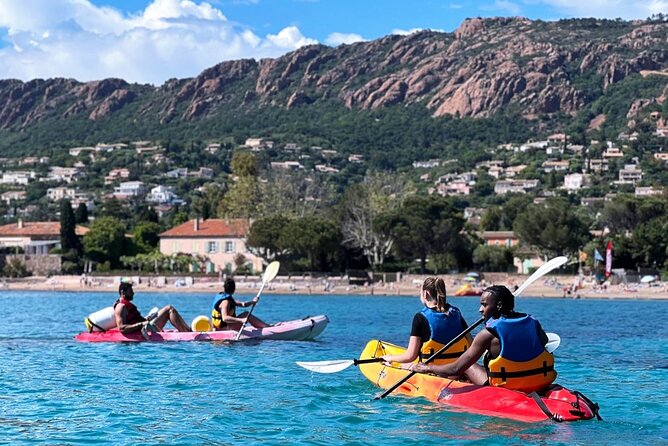 Kayaking Agay - Your Agay beach stop is part of the point