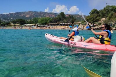 Kayaking Agay - Cave passage only when conditions allow