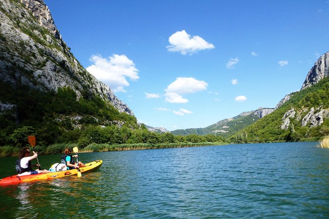 Kayaking and Snorkeling in Omiš - The Finish: Landing on a Sandy Beach
