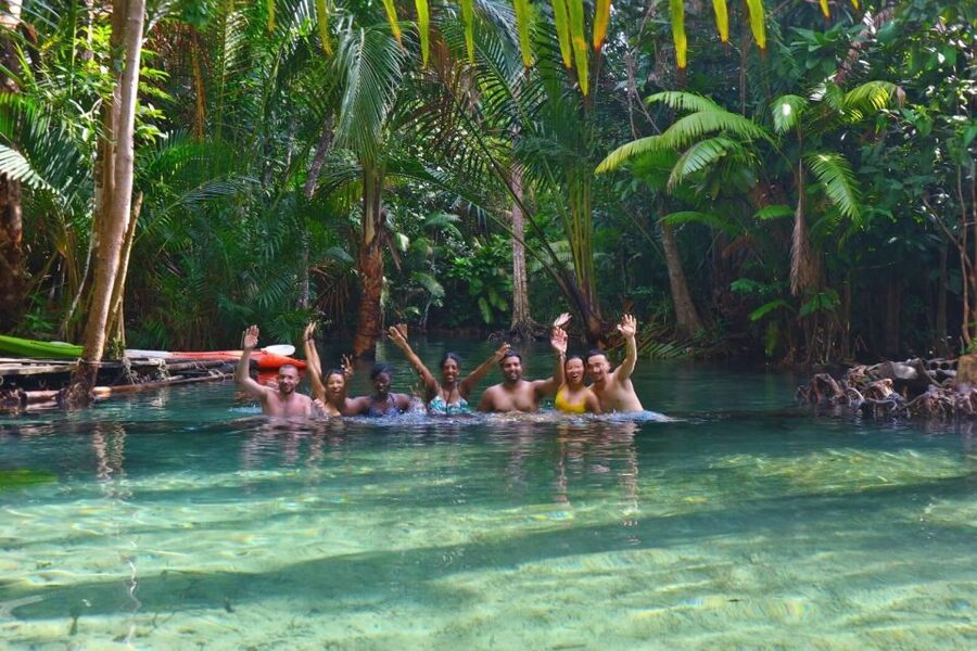 Kayaking and swiming klongrood - Return Paddle and Getting Back to Ao Nang