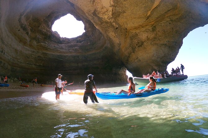 Kayaking Experience at Algarve Coastline Highlights Benagil caves - Why kayaking Benagil beats a big-boat day