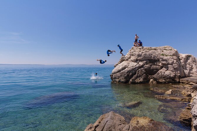 Kayaking in the Adriatic Sea with Snorkeling from Podstrana - The Optional Cliff Jump (19 Feet / 6 Meters)