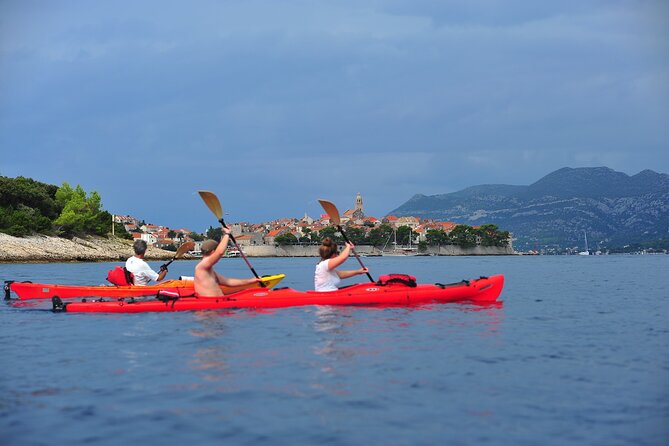 Kayaking Korčula's Paradise -Half Day Guided Kayak Tour - Meeting, gear, and safety: the part that makes first-timers comfortable