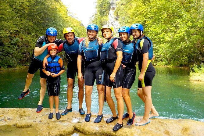 Kayaking on Upper Mreznica River - Slunj, Croatia - Natural waterslides, warm pools, and canyon-style moments
