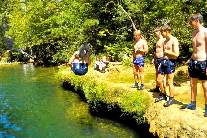 Kayaking on Upper Mreznica River - Slunj, Croatia - Getting dry after the adventure: finish, change clothes, and move on