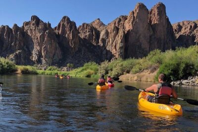 Kayaking the Salt River Foxtail Trip - What You Paddle: Single Kayak or Paddleboard Only