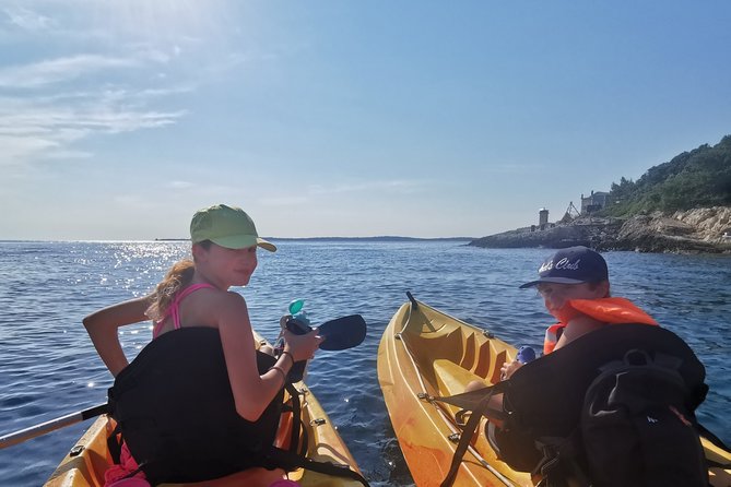 Kayaking to Island Saint Jerolim with snorkeling activitie - The paddle route: forts, lighthouse, and the fun side of history
