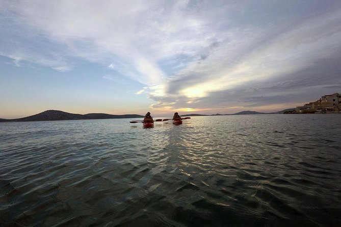 Kayaking to the island Prvić - Paddling the route: Logorun and Tijat, plus swim breaks that keep the trip fun