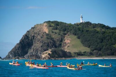 Kayaking with Dolphins in Byron Bay Guided Tour - Meeting at Cape Byron Kayaks and Getting Ready for the Water