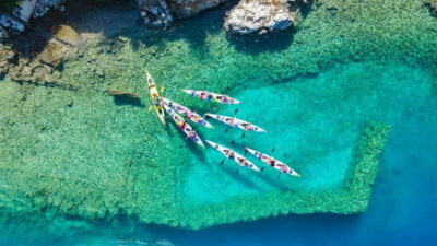 Kekova Guided Sea Kayaking Tour - The 09:30–10:15 paddle: Uçagiz to Tersane Bay and the best swim stop
