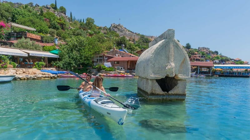 Kekova Guided Sea Kayaking Tour - Pirates Cave and the coastal “spotting game”