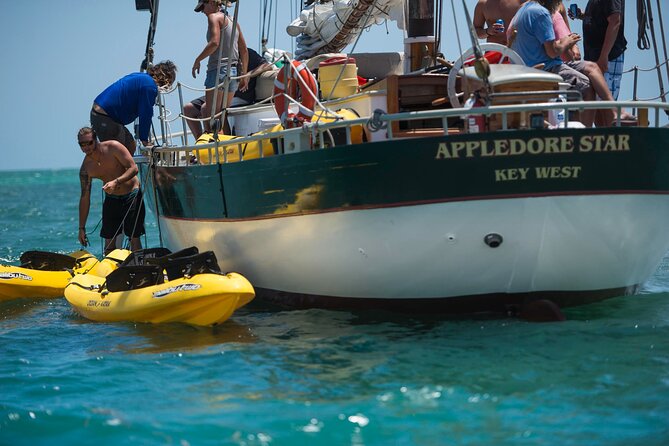 Key West Schooner Backcountry Eco Tour Sail Snorkel and Kayak - The sailing portion: schooner comfort and full-canvas moments