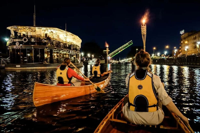 Klaipeda: Evening Guided Tour by Wooden Canoe - Why Torch-Lit Canoeing Works So Well in Klaipėda