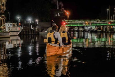 Klaipeda: Evening Guided Tour by Wooden Canoe - The Handmade Canoe Setup: Gear, Comfort, and Dry Bags