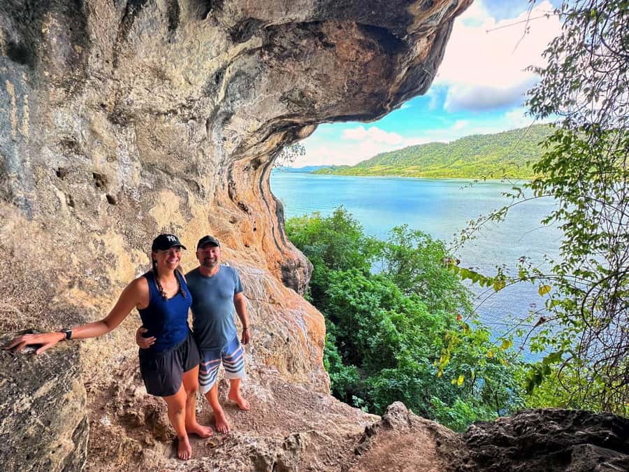 Ko Lanta: Half-Day Kayaking Koh Phee & Koh Talabeng 2 Caves - Koh Talabeng kayaking: sea cave sightseeing plus swim-and-relax time
