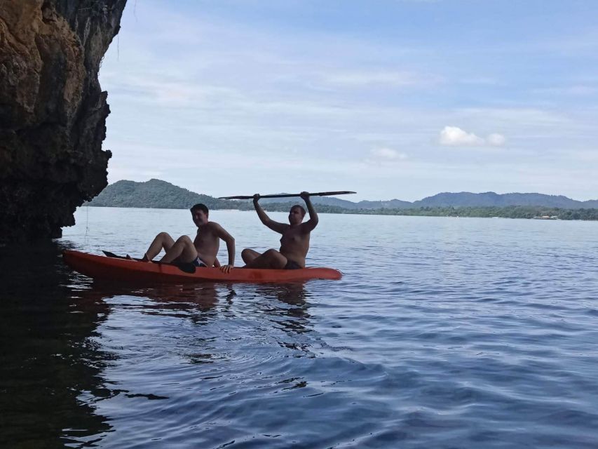 Ko Lanta: Half-Day Kayaking Koh Phee & Koh Talabeng 2 Caves - Beach cave time is the reward for being prepared
