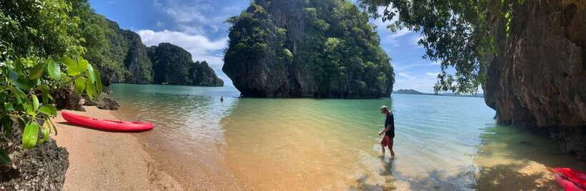 Ko Lanta: Half-Day Kayaking, Talabeng, Sea Cave & Mangrove - Koh Phee (Tham Hua Kralok) and the Ghost Cave moment