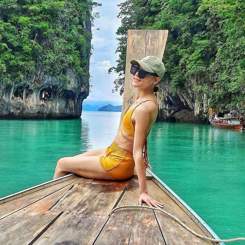 Ko Lanta: Ko Aung, Ko Phee Ghost Cave Island, Talabeng Kayak - Ko Phee Ghost Cave Island: cave-world scenery, with real caution