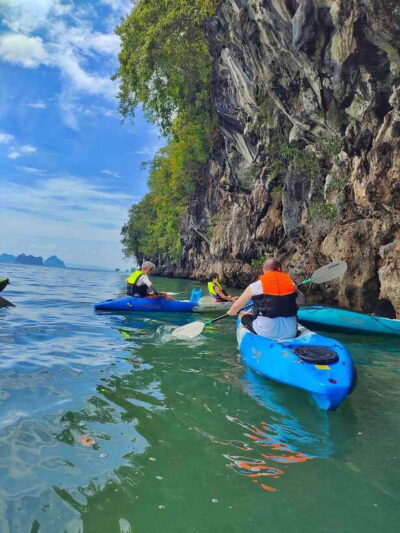 Ko Lanta: Ko Aung, Ko Phee Ghost Cave Island, Talabeng Kayak - Ko Aung island stop: quick sights with breathing room