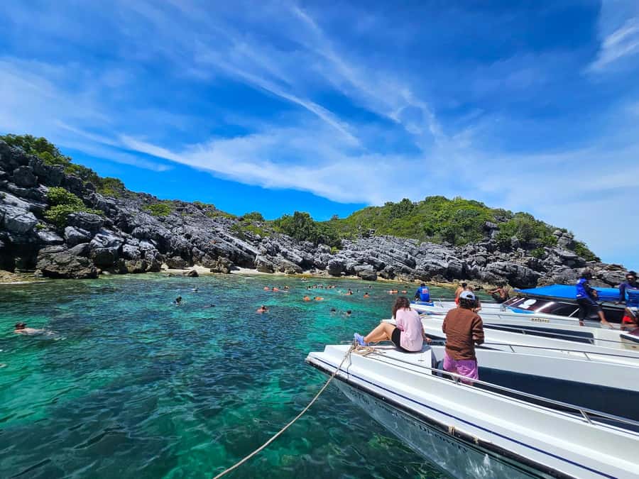 Koh Pha Ngan: Day Tour Ang Thong with Kayak, Snorkel & Lunch - Emerald Lake viewpoint and Blue Lagoon views