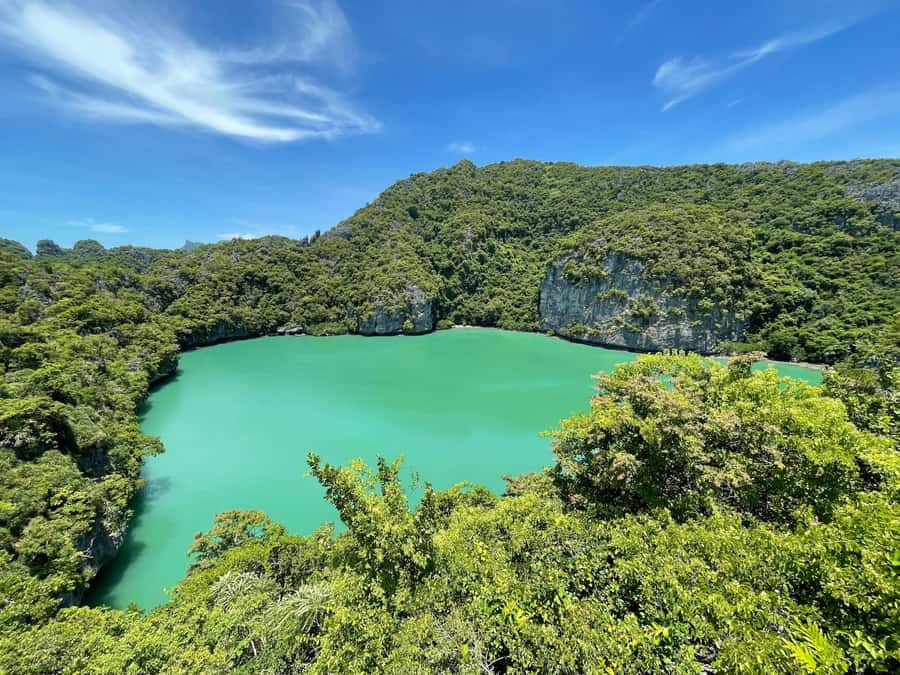 Koh Samui: Angthong Marine Park Speedboat Tour with Kayaking - Ko Wao Yai: Snorkeling Caves, Fish, and the Best Water Color