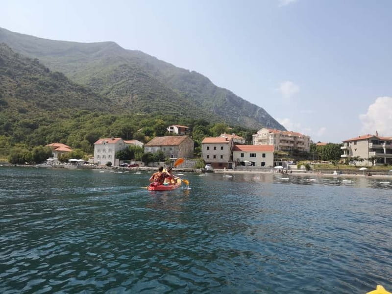 Kotor: Guided Kotor Bay Kayaking Tour - The route to Prčanj: calm paddling and village views