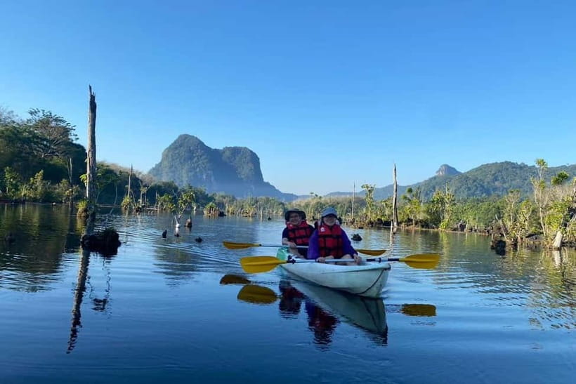 Krabi: Emerald Pool, Hot Springs, and Kayaking Tour - Emerald Pool (Sra Morakot): Swim in Turquoise Water Without Overthinking It