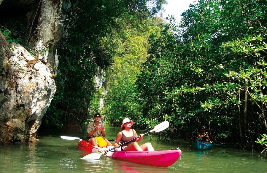 Krabi: Guided Kayaking Tour at Ao Thalane - Price and what $34 really covers