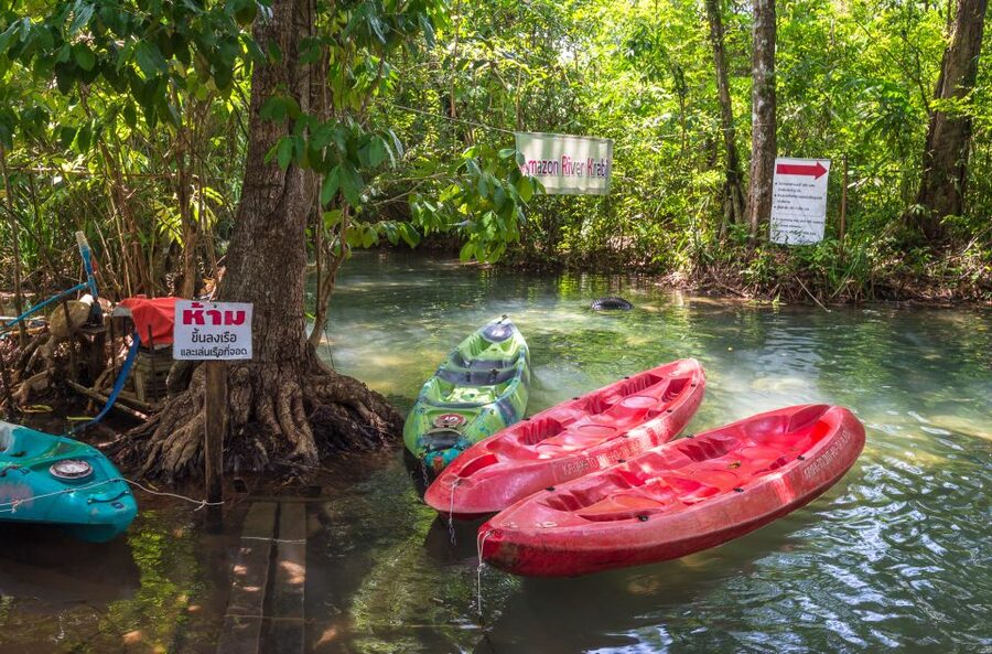 Krabi: Half-Day Blue Lagoon Kayaking at Klong Srakaew & ATV - The Klong Srakaew underwater cave and cave wonder stops