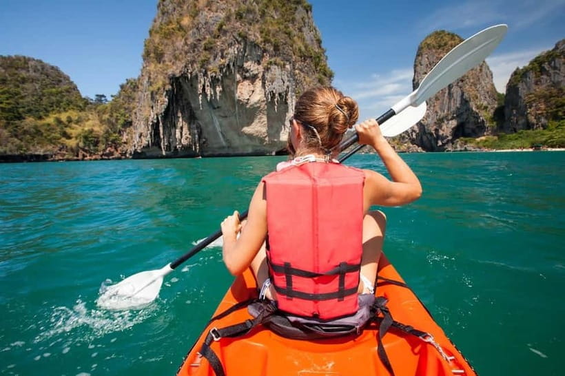 Krabi: Hong Island Longtail Boat & Kayak Tour w Buffet Lunch - Key points before you go