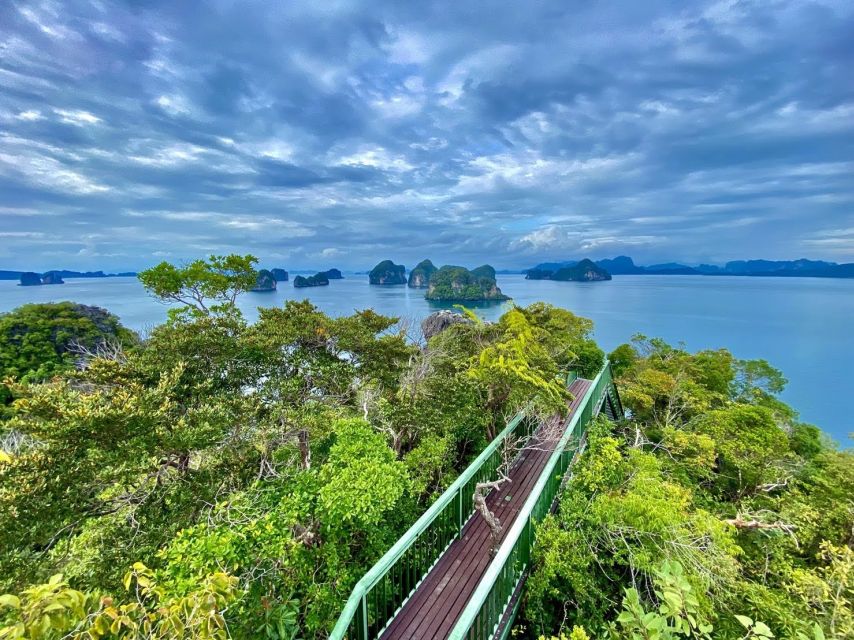 Krabi: Hong Island Longtail Boat & Kayak Tour w Buffet Lunch - Hong Island sightseeing first: limestone views before the workout
