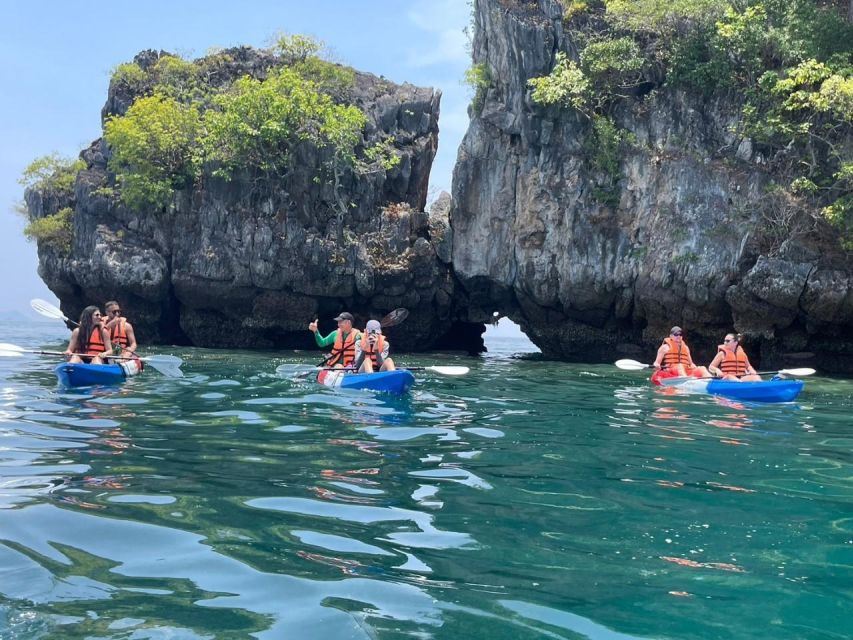 Krabi: Hong Island Tour by Longtail Boat with Kayak Option - The 360° viewpoint climb: short, but bring the right shoes