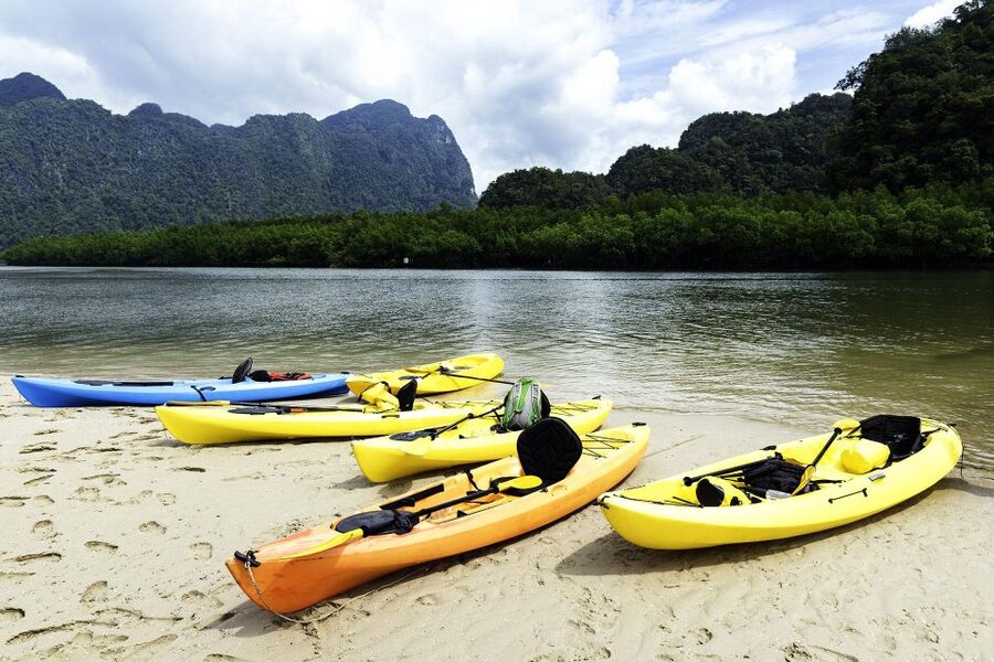 Krabi kayaking Ao thalane - Getting from Ao Nang: tuk-tuk transfer and what to plan for